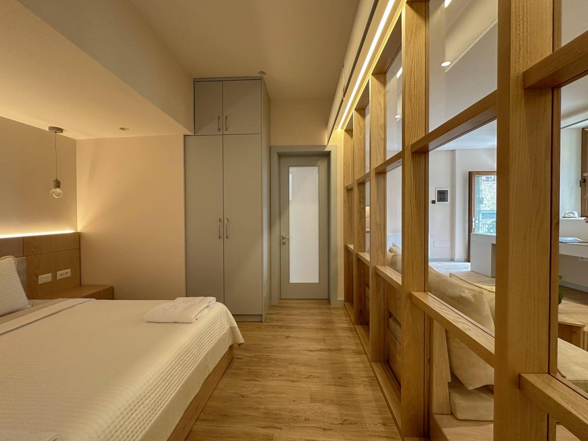 Sea Apartments Dhermi Bagian luar foto